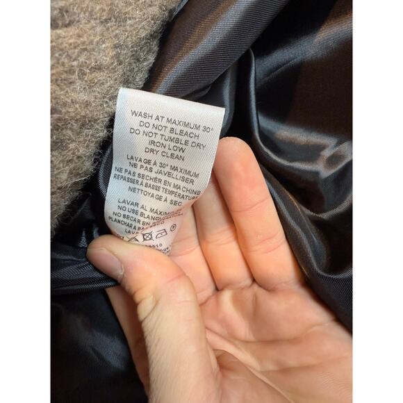 $600 Thakoon Brown Oversized Hood Coat Size: S - Picture 6 of 6